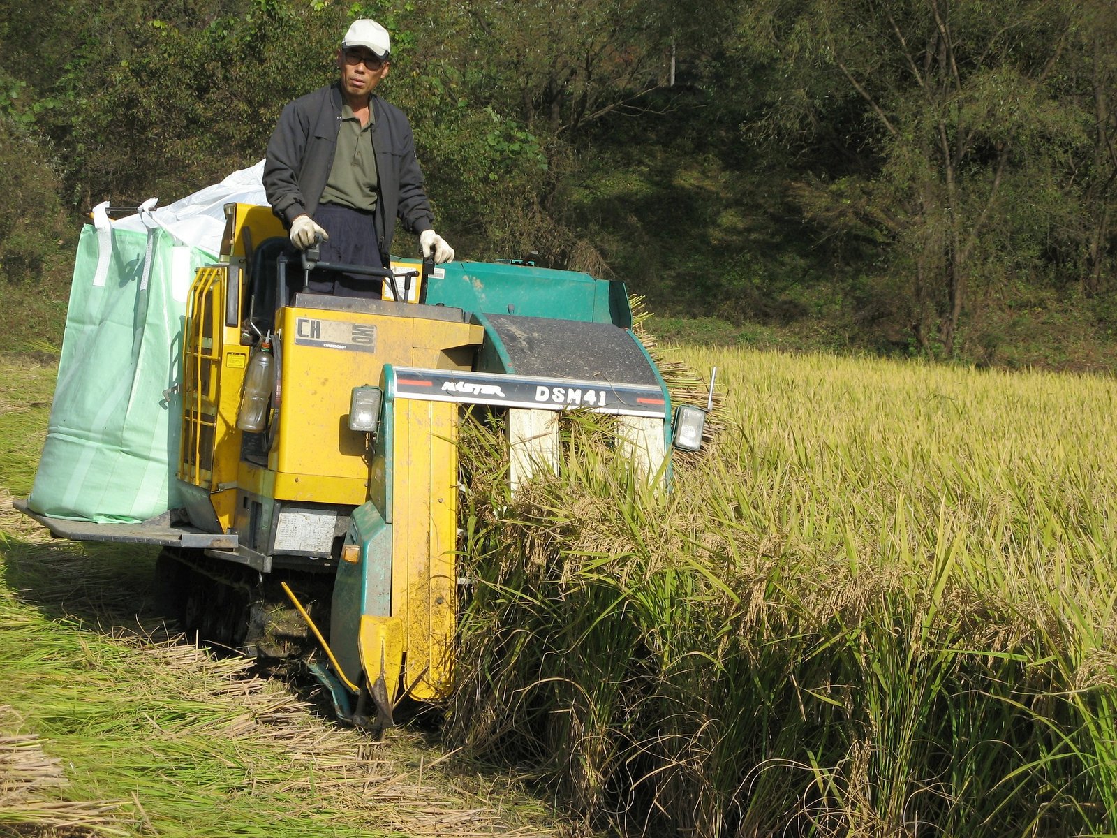 combine harvester